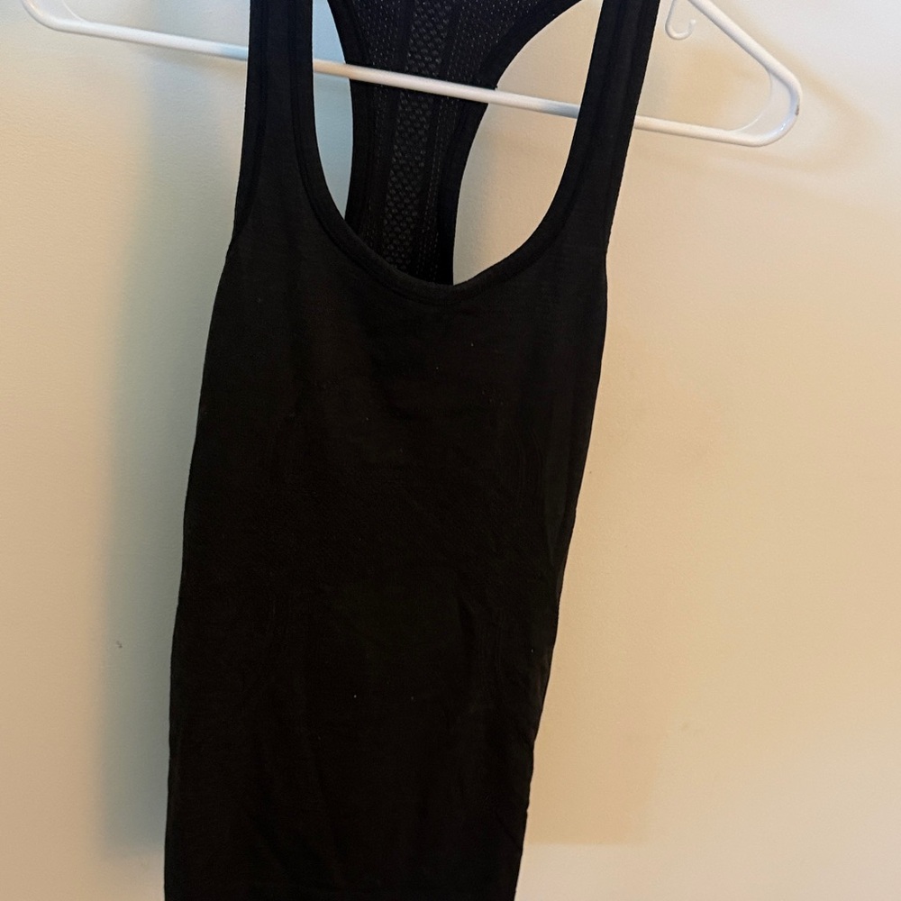 lululemon athletica Black Racerback Tank